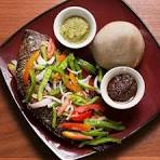 Banku with Tilapia